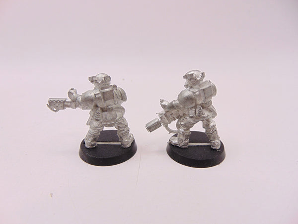 Kasrkin Flamer and Melta Troppers