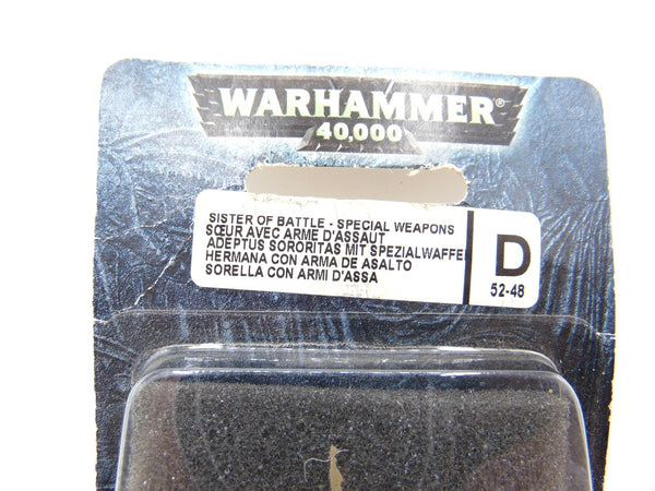 Sisters of Battle Special Weapons