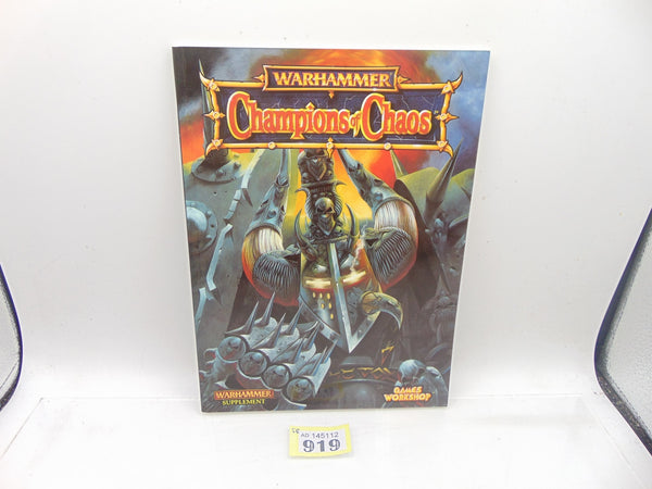 Warhammer Armies Supplement Champions of Chaos