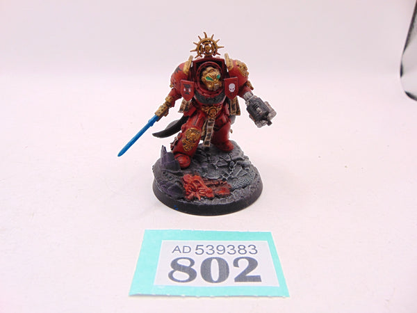 Captain in Terminator Armour
