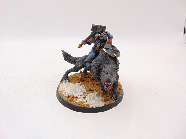 Wolf Guard Battle Leader on Thunderwolf