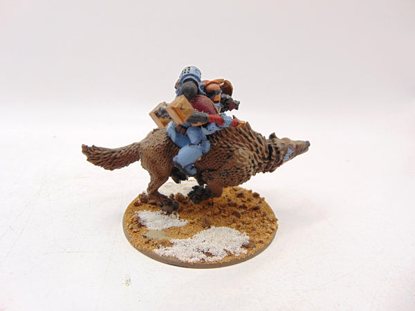 Wolf Guard Battle Leader on Thunderwolf