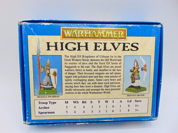 High Elves - Empty Box