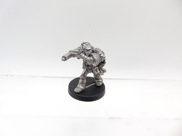 Space Marine with Lascannon