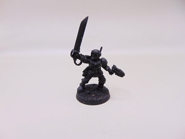 Cadian Officer with Power Sword