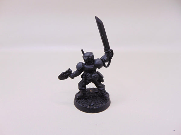 Cadian Officer with Power Sword