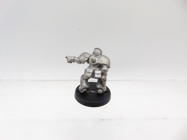 Space Marine with Hand Flamer and Bolt Pistol