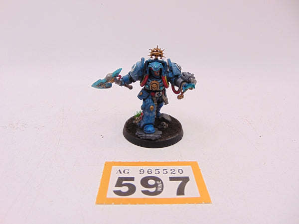 Librarian in Terminator Armour