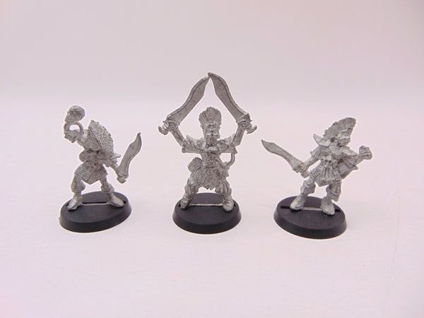 Dark Elf Regiment -  Champion, Musician & Warrior