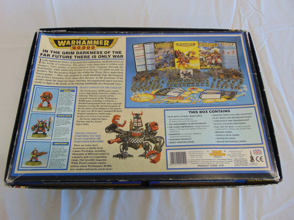 Warhammer 40K Starter Set Box 2nd Edition - Empty Box
