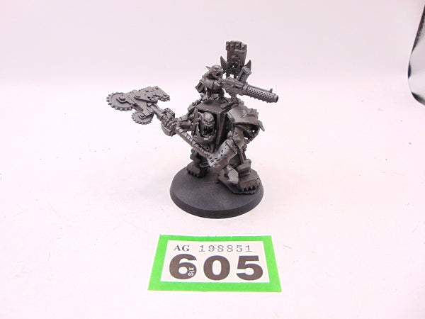 Ork Warboss in Mega Armour