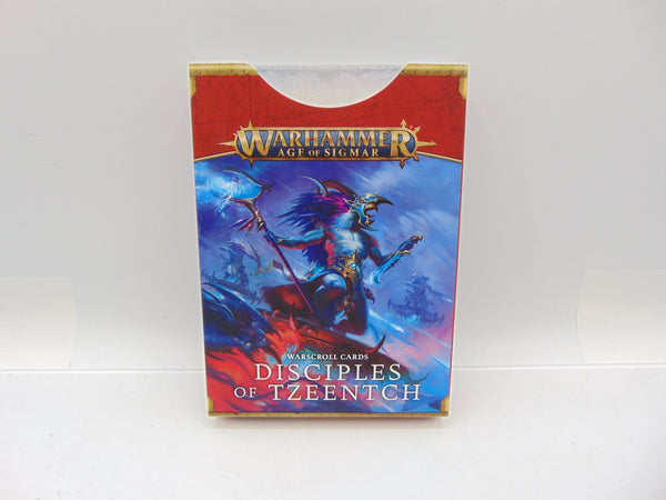 Disciples of Tzeentch Warscroll Cards