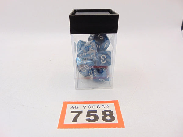 RPG Blue Marble Dice Set
