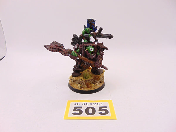 Ork Warboss in Mega Armour