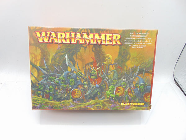 Night Goblin Regiment Empty Box