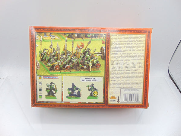 Night Goblin Regiment Empty Box