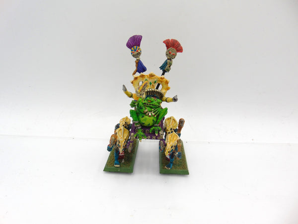 Slann on Palanquin