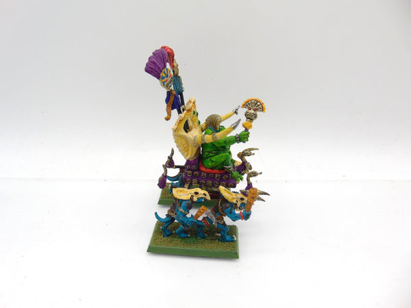 Slann on Palanquin