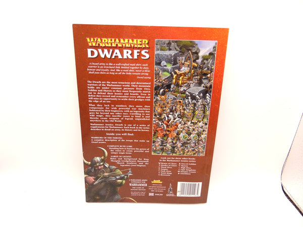 Warhammer Armies Dwarfs