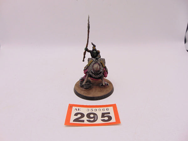 Night Goblin Boss on Giant Cave Squig