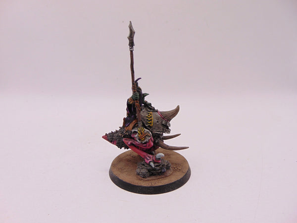 Night Goblin Boss on Giant Cave Squig