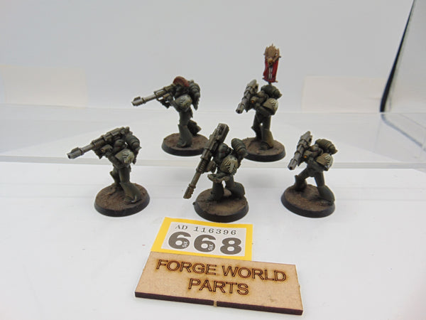 MKVI Marines with Heavy Weapons