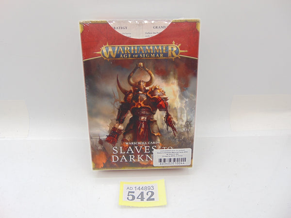 Warscroll Cards Slaves to Darkness