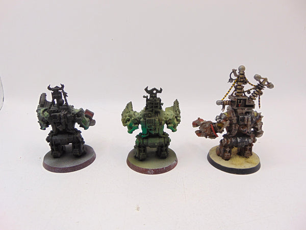 Meganobz with Big Mek in Mega Armour