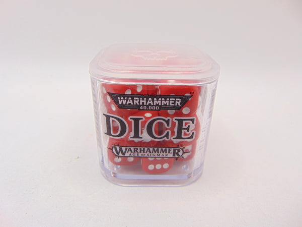 Warhammer Red Dice Cube