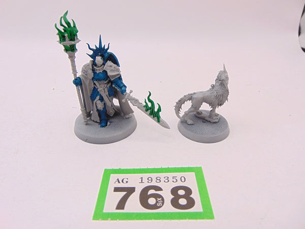Lord Veritant with Gryph Crow