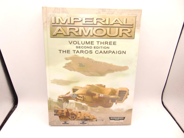 Imperial Armour Volume Three - Second Edition - The Taros Campaign