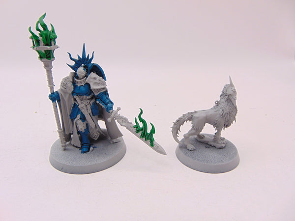 Lord Veritant with Gryph Crow
