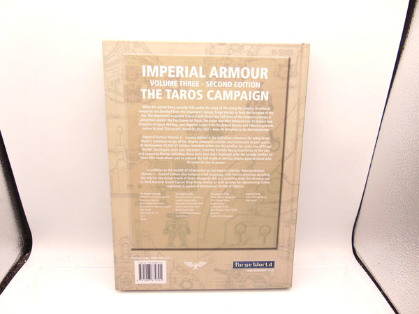 Imperial Armour Volume Three - Second Edition - The Taros Campaign