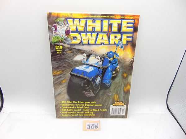 White Dwarf Issue 219