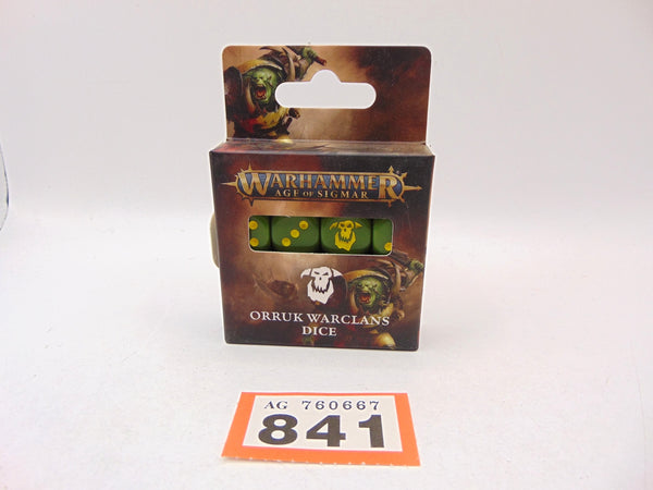 Orruk Warclans Dice