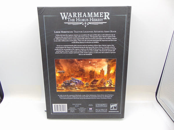 The Horus Heresy Traitor Legions Astartes Army Book Liber Hereticus