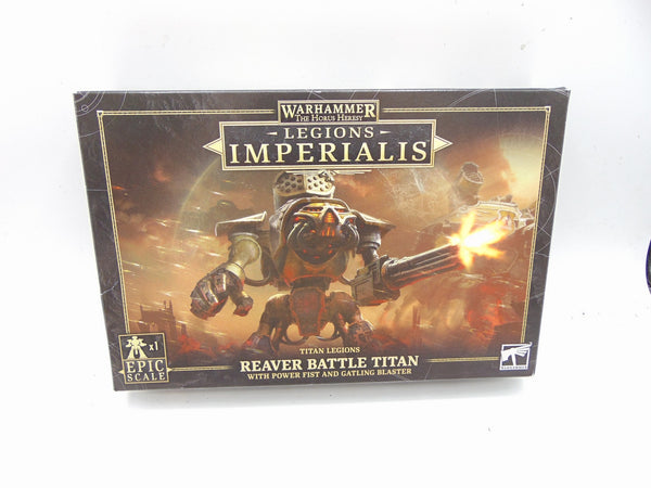 Legions Imperialis: Reaver Battle Titan with Power Fist and Gatling Blaster