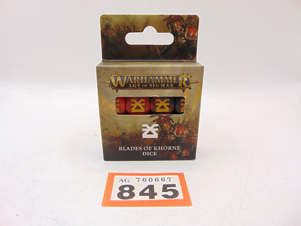 Blades of Khorne Dice