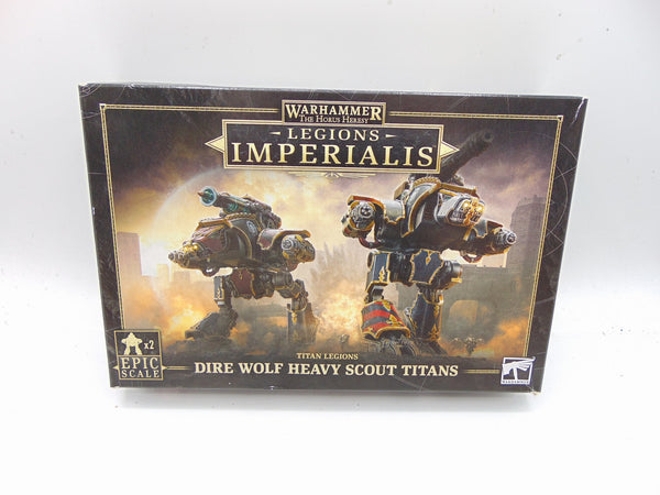 Legions Imperialis: Dire Wolf Scout Titans