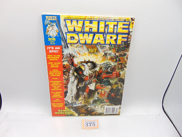 White Dwarf Issue 208