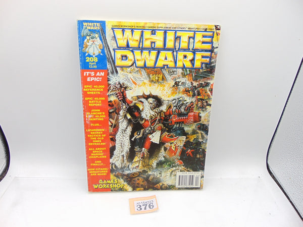 White Dwarf Issue 208