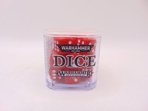 Warhammer Red Dice Cube
