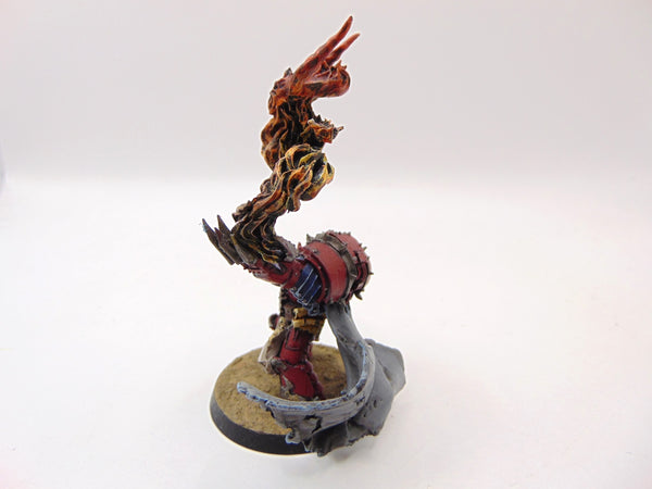 Traitor Librarian in Cataphractii Terminator Armour