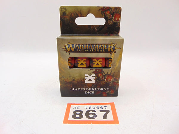 Blades of Khorne Dice