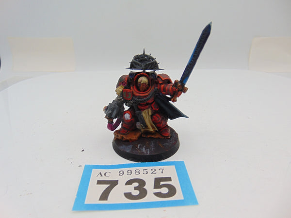 Captain in Terminator Armour