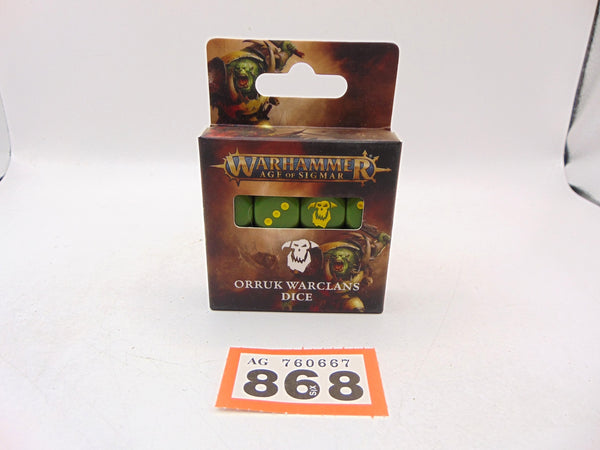 Orruk Warclans Dice