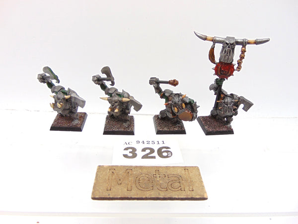 Black Orcs with Standard and Musician
