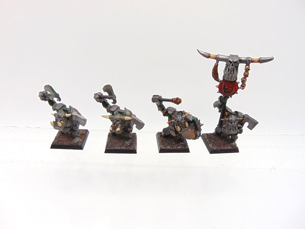 Black Orcs with Standard and Musician