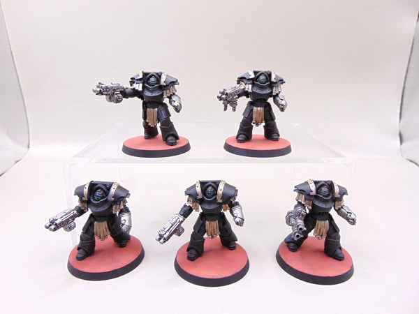 Cataphractii Terminators with Combi-bolters and Power Fists