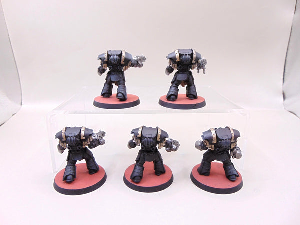 Cataphractii Terminators with Combi-bolters and Power Fists